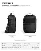 CT COMMUTER URBAN BAG - ROBIC® NYLON 420D RIPSTOP