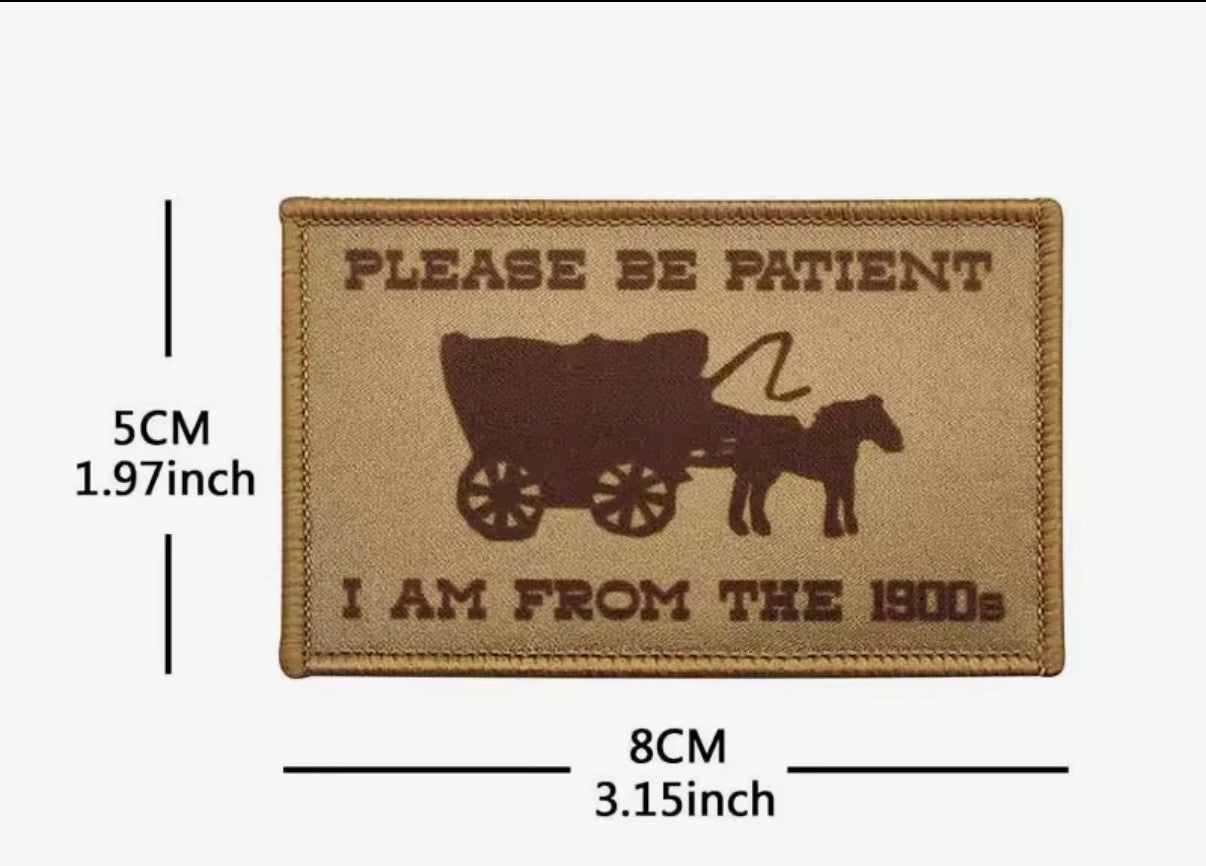 Please Be Patient